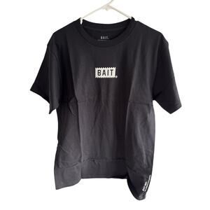 BAIT MEN BITE LOGO TEE (BLACK) Size Medium